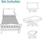 Biloban 3-Piece Toddler Sheet Set Microfiber, Toddler Bedding Set - Image 5
