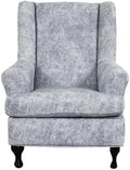 CRFATOP Wingback Chair Covers Stretch Armchair Slipcovers by CRFATOP