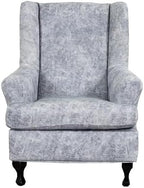 CRFATOP Wingback Chair Covers Stretch Armchair Slipcovers by CRFATOP