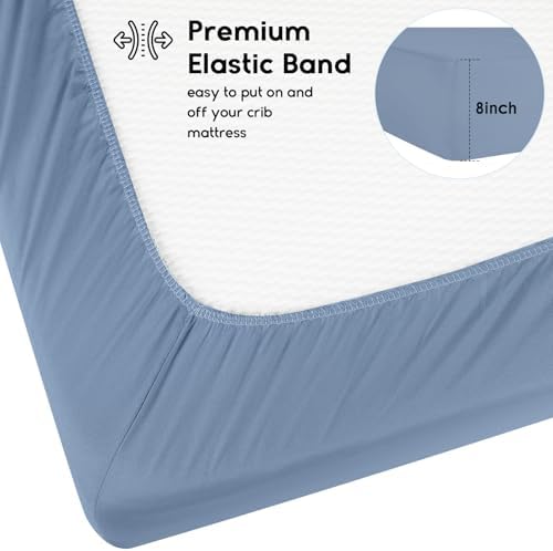 Yoofoss 2-Pack Baby Crib Sheets - Image 3