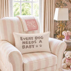 Every Dog Needs a Baby 12x20 Pillow Cover Baby Shower Decor, Pregnancy - Image 4