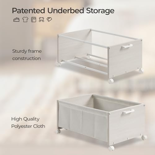 FOUCSSOMEI Under Bed Storage - Image 2