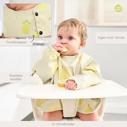 Waterproof Smock Baby Bibs for Eating - Image 6