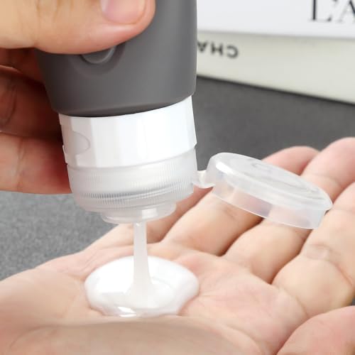 Mrsdry Travel Bottles for Toiletries, Tsa Approved 3oz Travel Size Containers - Image 4
