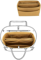LEXSION Felt Insert Bag Organizer Bag In Bag by LEXSION