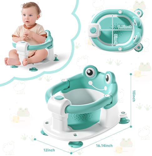 Baby Bath Seat for Babies 6 Months & up Non-Slip Toddler Bath Seats for Sitting - Image 6