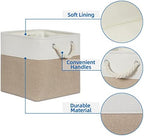 Temary Cube Storage Bins 11 x 11 Fabric Storage Baskets 4 Pack Storage Cubes - Image 3