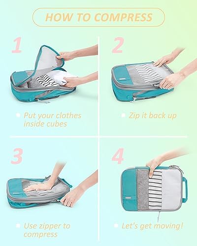 BAGSMART Compression Packing Cubes - Image 6