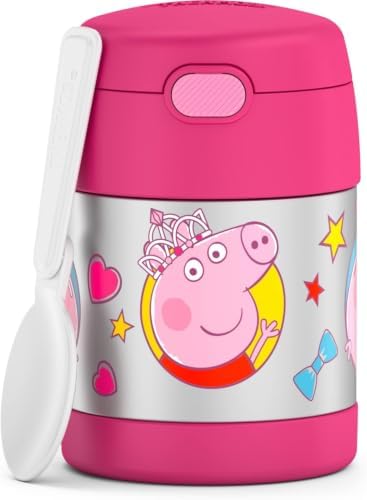Thermos FUNTAINER Insulated Food Jar, 10 Ounce, Kid Friendly Food Jar by Thermos