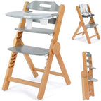Ezebaby Wooden High Chair Grow by EzebabyOfficialPage