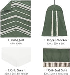 Sweet Jojo Designs 4-Piece Baby Crib Bedding Set - Image 2