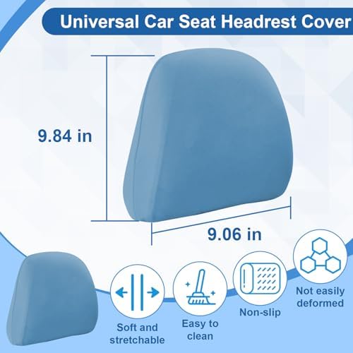 BFXM 2Pcs Car Seat Headrest Cover - Image 2