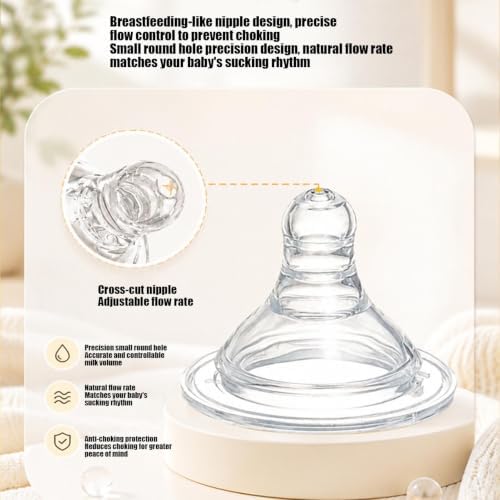 Bottle Holder for Babys Self Feeding, 180ml Non-Slip Pacifier Bottle - Image 4