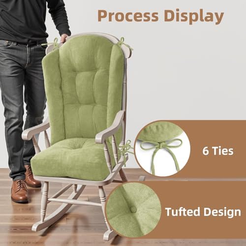 Wingback Rocking Chair cushion - Image 4