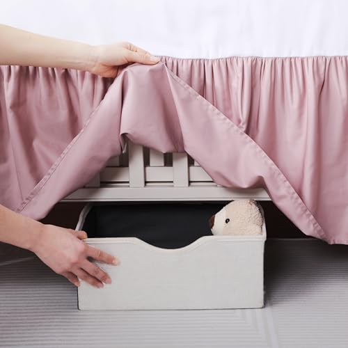 Crib Skirt Dust RuffleCrib Skirt Dust Ruffle, 100% Egyptian Cotton 400 Thread - Image 4