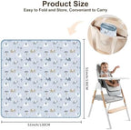 Baby Splat Mat for Under High Chair - Image 3