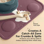 KeaBabies 2pk Silicone Placemats - Image 5