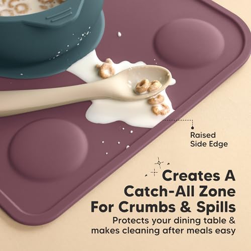 KeaBabies 2pk Silicone Placemats - Image 5
