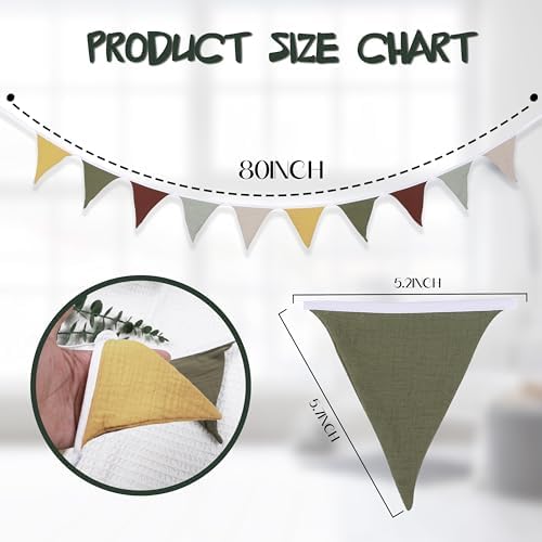 Pennant Banner Flags, Infant and toddler room decoration pennant, - Image 2