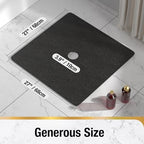 HITSLAM Square Shower Mat, 27 x 27 Inch Non Slip Bath Mat - Image 2
