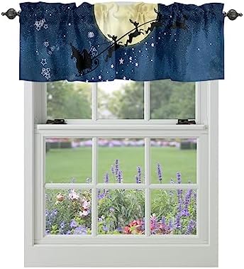 Christmas Kitchen Curtains Valances by VandarllinHomeKitchenDecor