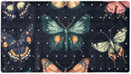 Shower Mat Non Slip 26.8 x 15.1 Inches, Butterflies Bathtub Mat Shower Stall by Anna+Cowper