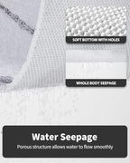 Non-Slip Bathtub Mat, 17x 30 Inch, Shower Mats - Image 3