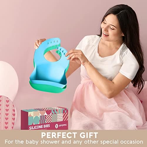 Sperric Silicone Baby Bibs - Image 6
