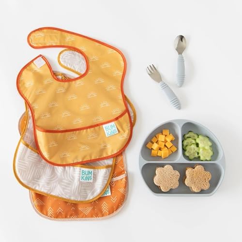 Bumkins Bibs for Girl or Boy, SuperBib Baby and Toddler for 6-24 Months - Image 5