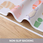 Splat Mat for Under High Chair, Waterproof Washable High Chair Floor Mat - Image 4