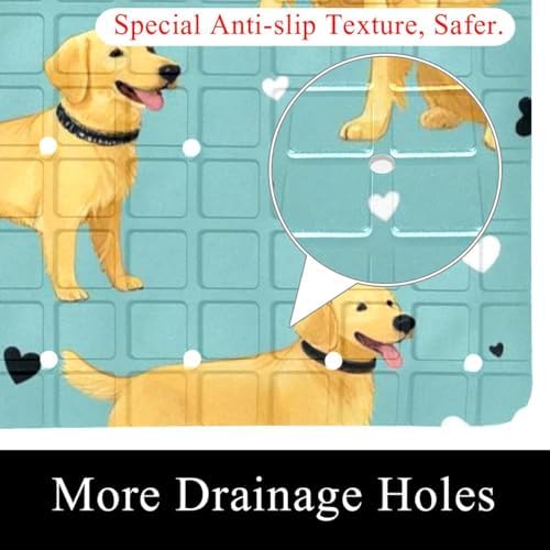 Baby Bath Mat Non Slip 26.8"x15.1" Bathtub Mat - Image 2