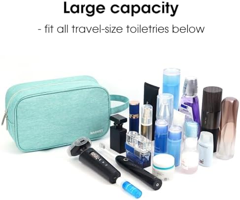 Narwey Travel Toiletry Bag for Women, Dopp Kit Men, Medicine Bag - Image 4
