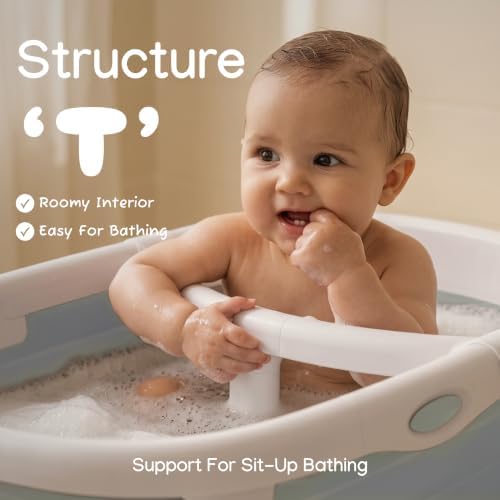 CheerTry 4-in-1 Collapsible Baby Bathtub - Image 5
