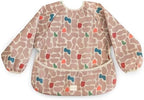 mushie Long Sleeve Baby Bib | Water Resistant Adjustable Fit by mushie