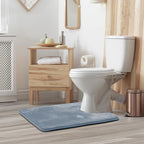 Clara Clark Bathroom Rugs, Velvet Memory Foam Bath Mat, Non-Slip Bath Rugs - Image 2