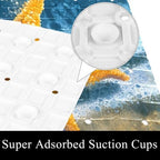 Shower Mat Non Slip, Beach Starfish Anti Slip Bath Mat - Image 3