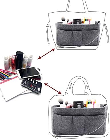 LEXSION Felt Insert Bag Organizer Bag In Bag - Image 6