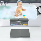 PandaEar Baby Bath Kneeler and Elbow Rest Pad Set, Dark Grey - Image 7