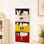 3-Pocket Hanging Wall Organizer, Nautical Lifebuoy Design - Image 2