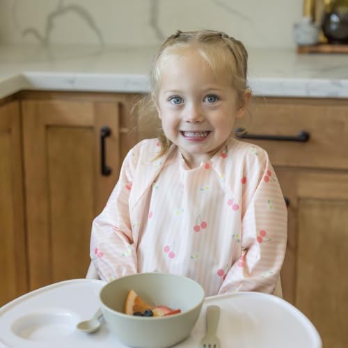 Tiny Twinkle Long Sleeve Bib for Babies & Toddlers | Waterproof Smock Bib for - Image 2