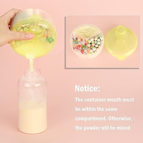 Accmor Baby Formula Dispenser On The Go, Formula Container to Go, Non-Spill - Image 6