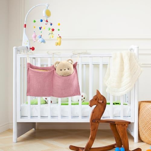 Cinaci 2pcs Cotton Pram Stroller Caddy Baby Crib Hanging Organizers Storage - Image 6