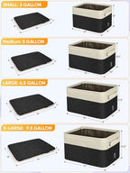 BALEINE 1 Pack Fabric Closet Storage Bins - Image 2