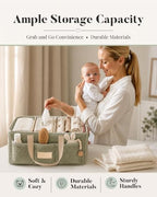 Baby Diaper Caddy Organizer - Image 2
