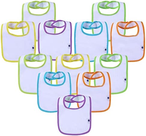 SPINFOX Waterproof Baby Bibs Unisex Infant Drool Feeding Teething by SPINFOX
