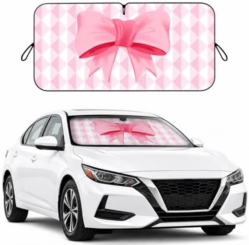 Car Windshield Sun Shade, Universal Fit Compact Sedan SUV by eygeufg