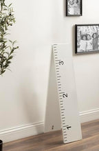Kate and Laurel Modern 6.5-Foot Growth Chart Wooden Wall Ruler; 8 x 72; White; - Image 6