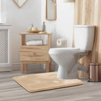 Clara Clark Bathroom Rugs, Velvet Memory Foam Bath Mat, Machine Washable Bath - Image 2