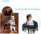 Dual-Belt Baby High Chair Cover, Upgrade Version, - Image 3