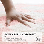 GRANNY SAYS Diamond Pink Bathroom Rug, Cute Bath Mat - Image 4